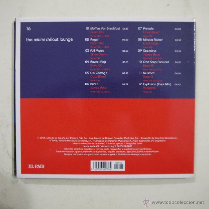CDs de m&uacute;sica: THE MIAMI CHILLOUT LOUNGE - CD 2008 - Foto 2