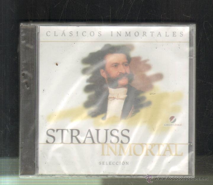 Music CDs: CLASICOS INMORTALES. STRAUSS INMORTAL. CD-CLASICA-921,2