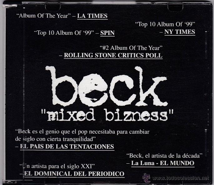 CDs de m&uacute;sica: Beck - Mixed Bizness - CD Single - Foto 1