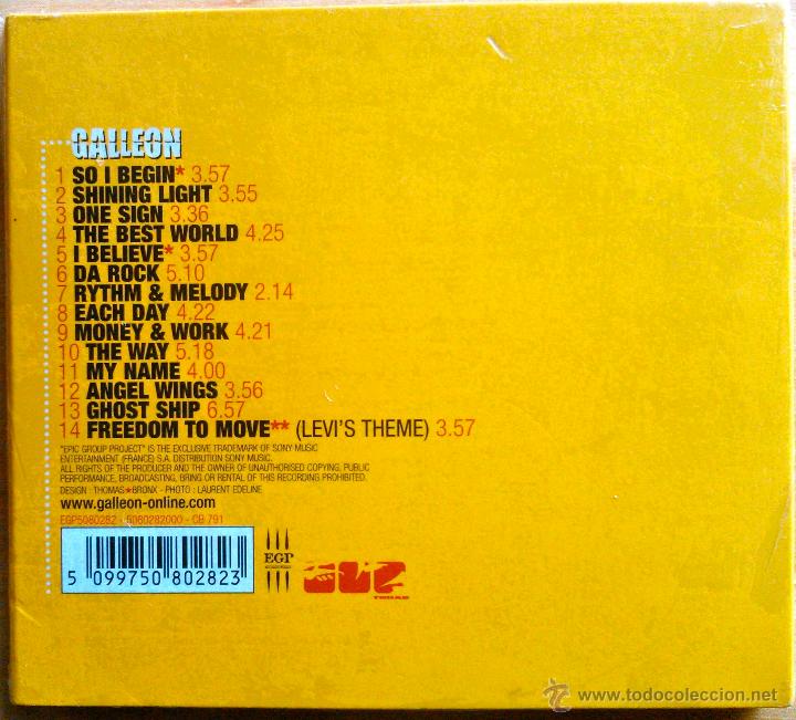 CDs de m&uacute;sica: GALLEON - CD NUEVO, A&Uacute;N PRECINTADO - Foto 2