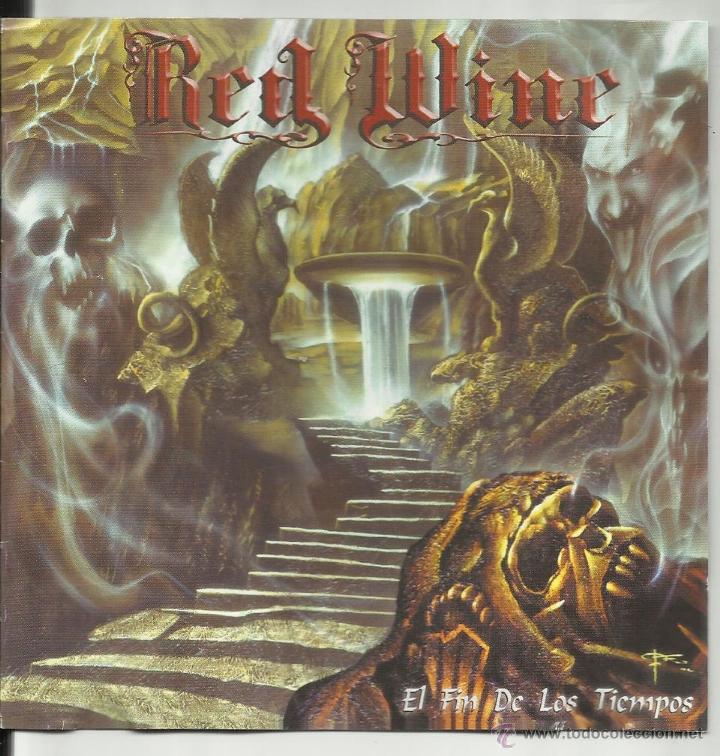 CDs de m&uacute;sica: RED WINE CD El fin de los tiempos ESPA&Ntilde;A 2004 - Foto 1