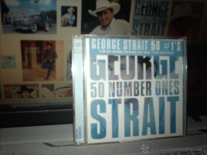 CDs de m&uacute;sica: george strait 50 number ones doble cd - Foto 1