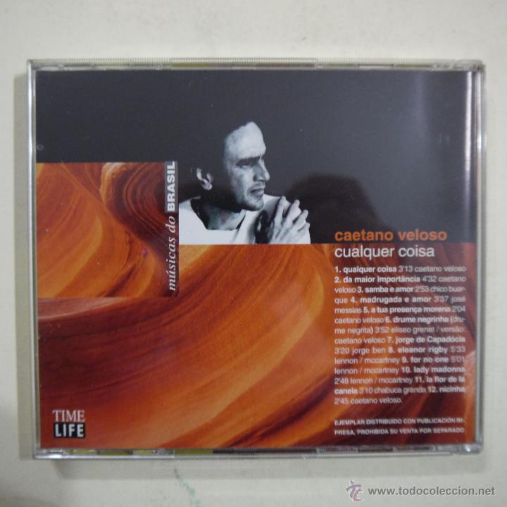 CDs de m&uacute;sica: CAETANO VELOSO - QUALQUER COISA - TIME LIFE CD - Foto 2