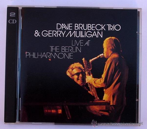 CD di Musica: DAVE BRUBECK TRIO & THE GERRY MULLIGAN - LIVE AT THE BERLIN PHILHARMONE (2 CD)