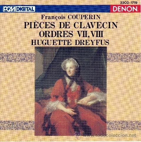 Musik-CDs: CLASICA.COUPERIN - PIEZAS PARA CLAVECIN - compact disc.mirar portes antes de comprar