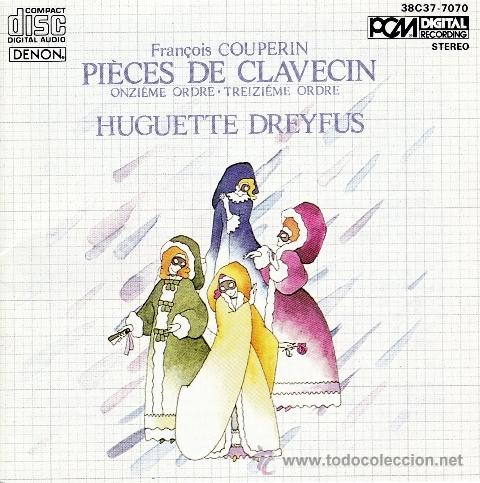 Musik-CDs: CLASICA.COUPERIN - PIEZAS PARA CLAVECIN (Dreyfus) - compact disc.mirar portes antes de comprar
