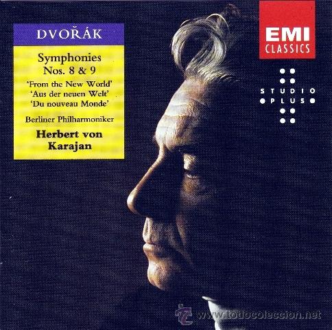 Musik-CDs: CLASICA.DVORAK - SINFONIAS 8 y 9 - compact disc.mirar portes antes de comprar