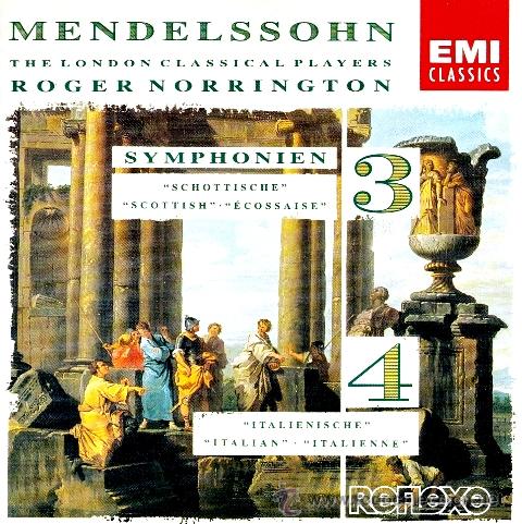 Music CDs: CLASICA.MENDELSSOHN - SINFONIAS 3 y 4 (Norrington) - compact disc.mirar portes antes de comprar