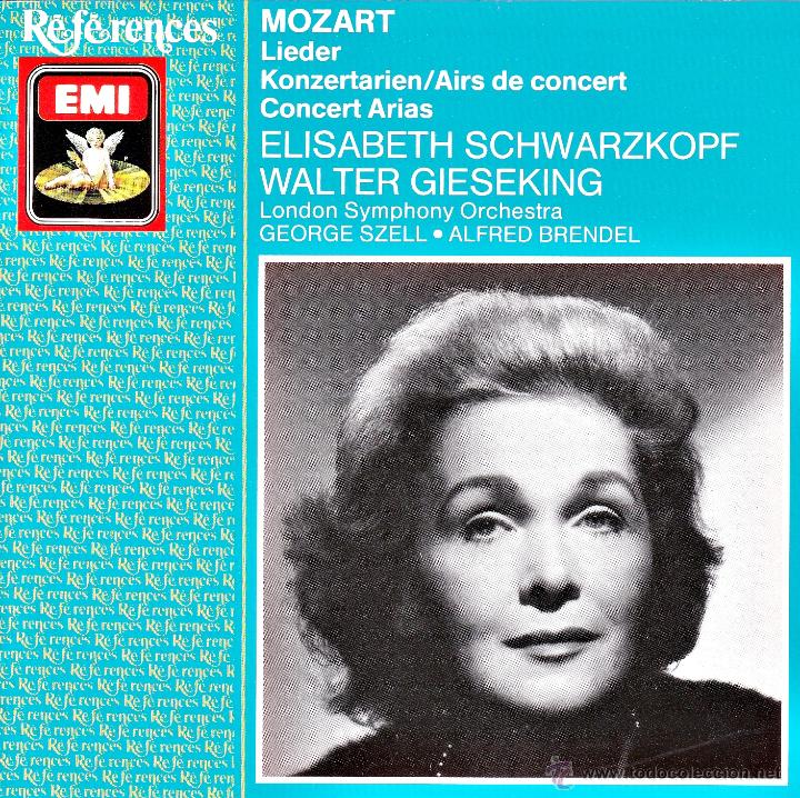 Music CDs: CLASICA.MOZART - ARIAS Y LIEDER - compact disc.mirar portes antes de comprar