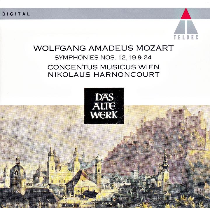Music CDs: CLASICA.MOZART - SINFONIAS N&ordm; 12, 19 y 24 - compact disc.mirar portes antes de comprar