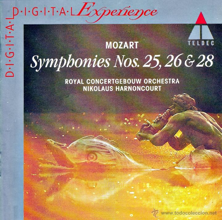 Music CDs: CLASICA.MOZART - SINFONIAS N&ordm; 25, 26 y 28 - compact disc.mirar portes antes de comprar
