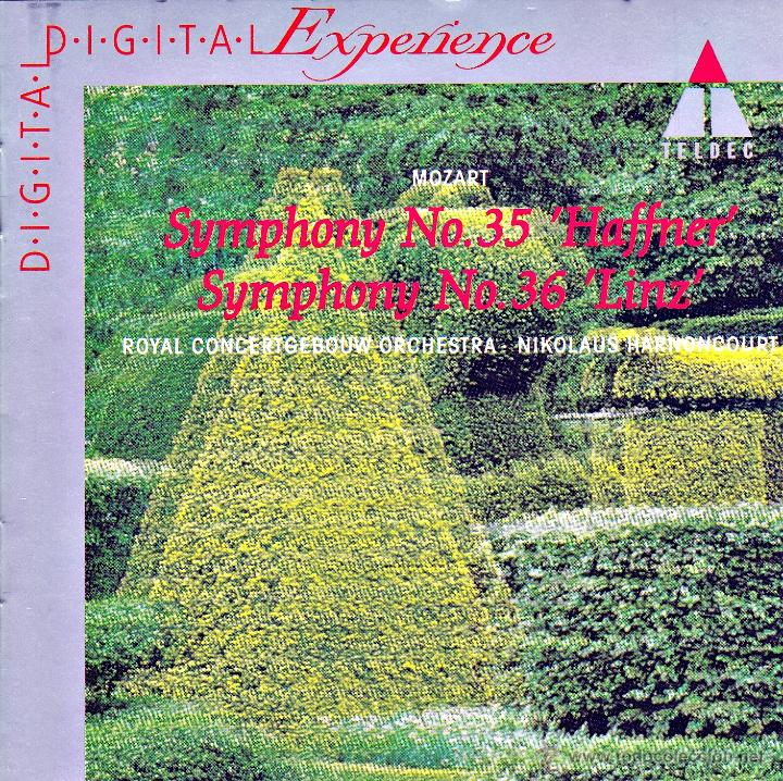 Music CDs: CLASICA.MOZART - SINFONIAS N&ordm; 35 y 36 - compact disc.mirar portes antes de comprar