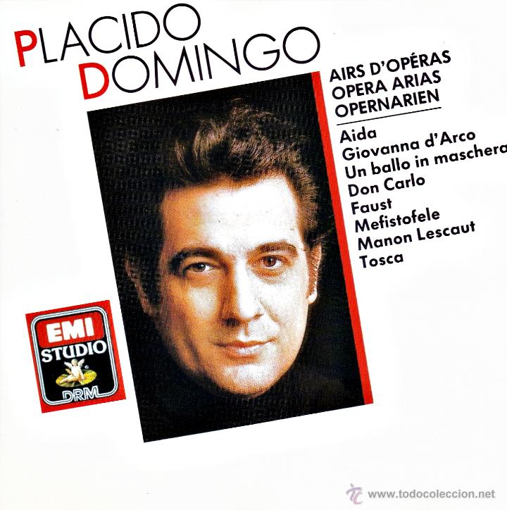 Music CDs: CLASICA.PLACIDO DOMINGO - ARIAS - compact disc.mirar portes antes de comprar
