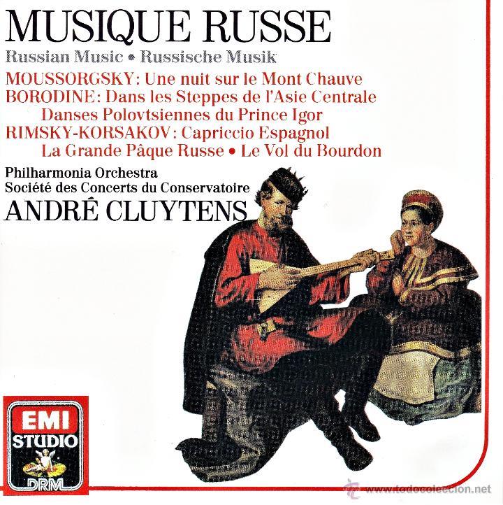 CD di Musica: CLASICA.VARIOS CLASICA - MUSICA RUSA - compact disc.mirar portes antes de comprar