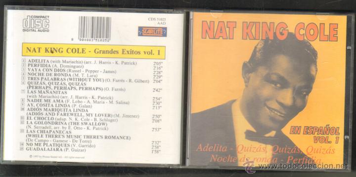 CDs de m&uacute;sica: NAT KING COLE.     CD-SOLEXT-636 - Foto 1