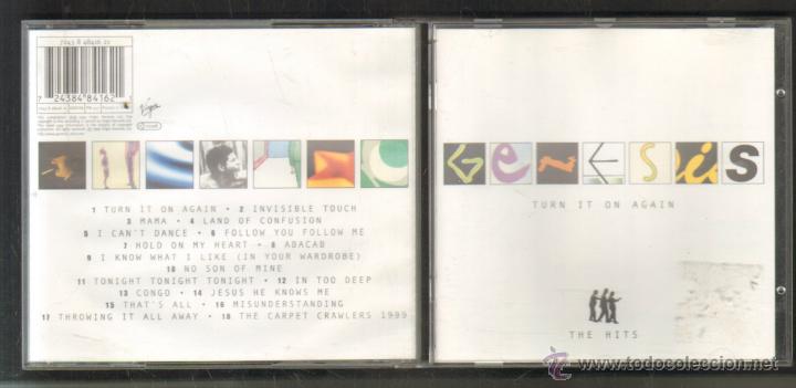 CDs de m&uacute;sica: GENESIS. TURN IT ON AGAIN.     CD-GRUPEXT-358 - Foto 1