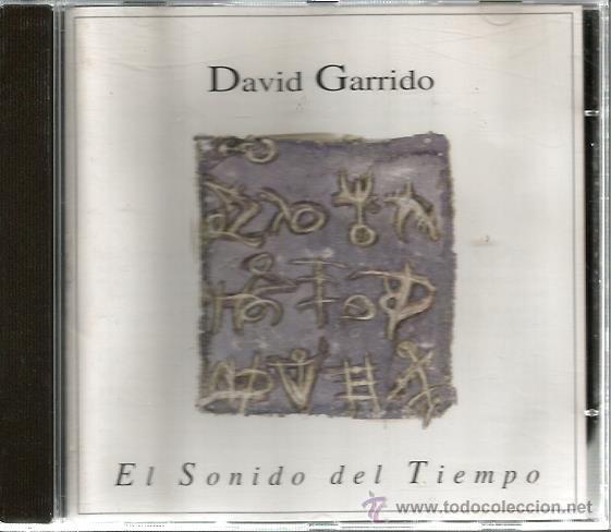 CDs de m&uacute;sica: CD DAVID GARRIDO : EL SONIDO DEL TIEMPO - Foto 1