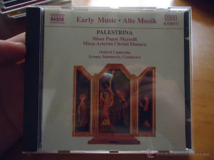 CDs de m&uacute;sica: cd naxos ddd-  palestrina - Foto 1