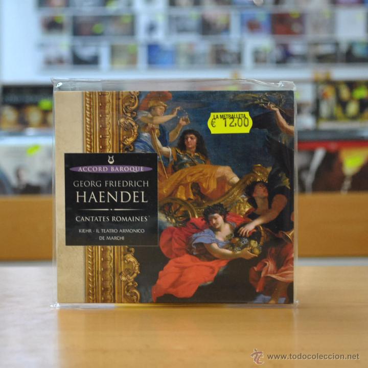 CDs de m&uacute;sica: GREORG FRIEDRICH - HAENDEL - CANTATES ROMAINES - CD - Foto 1
