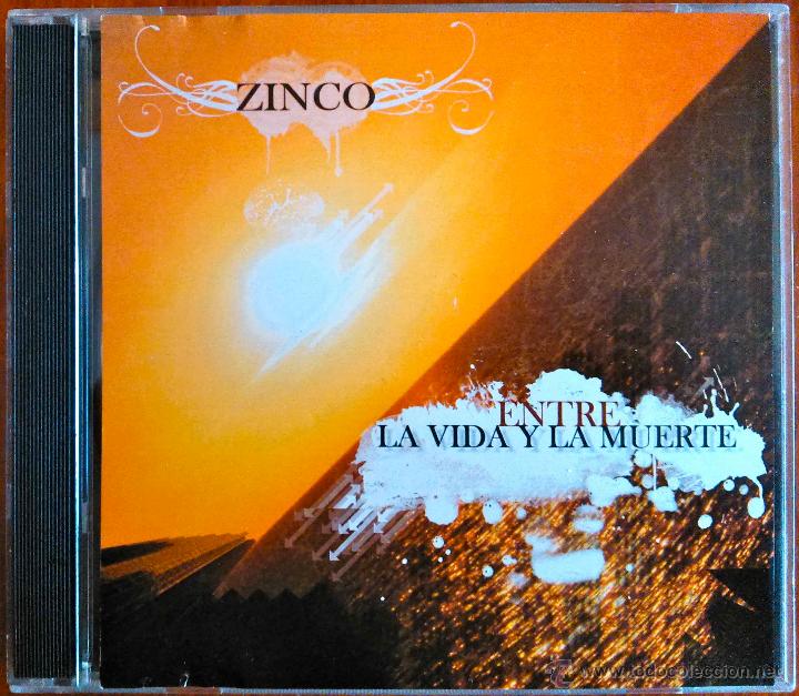 CDs de m&uacute;sica: ZINCO, ENTRE LA VIDA Y LA MUERTE - CD - Foto 1