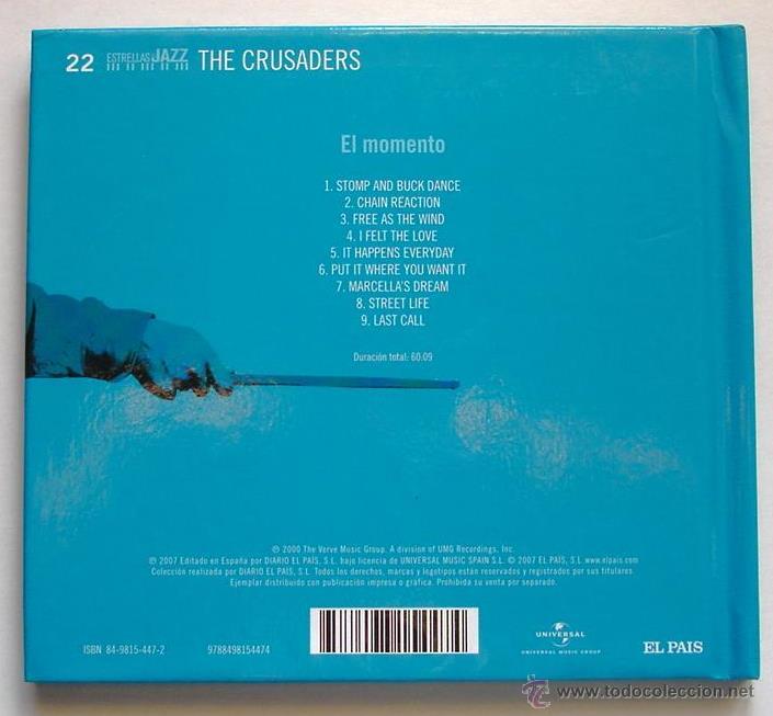 CDs de m&uacute;sica: THE  CRUSADERS - EL MOMENTO (CD EL PAIS) - Foto 2
