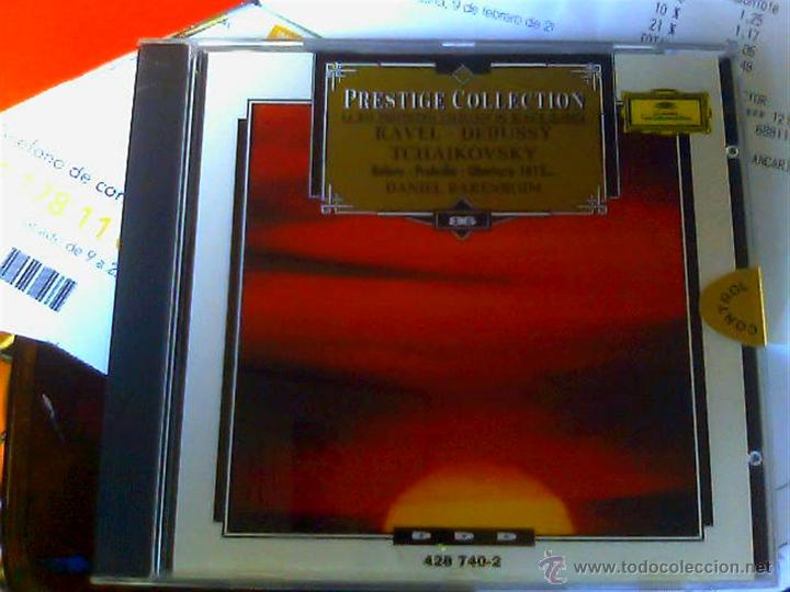 CDs de M&uacute;sica: Ravel-Debussy-Tchaikovsky - Bolero, Preludio, Obertura 1812....