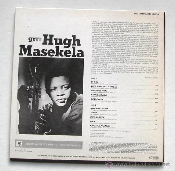 CDs de m&uacute;sica: HUGH MASEKELA - GRRR  (CD MERCURY) - Foto 2