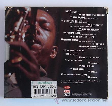 CDs de m&uacute;sica: JOHN COLTRANE - ANTHOLOGY (2 CD RHINO) + LIBRETO - Foto 2