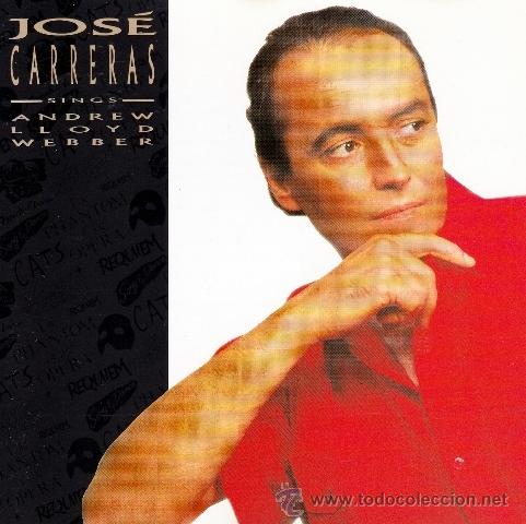 Music CDs: CLASICA.JOSE CARRERAS - CANCIONES DE WEBBER - compact disc.mirar portes antes de comprar