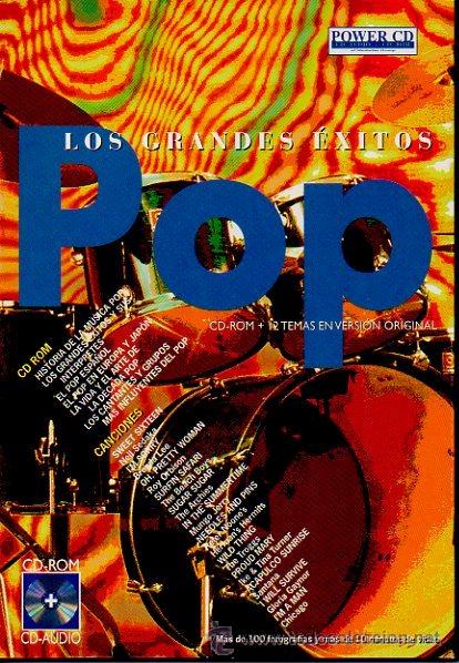 CDs de m&uacute;sica: LOS GRANDES &Eacute;XITOS - N&ordm; 7 POP - CD ROM + 12 TEMAS EN VERSI&Oacute;N ORIGINAL - Foto 1