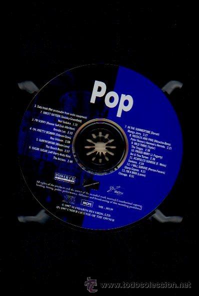 CDs de m&uacute;sica: LOS GRANDES &Eacute;XITOS - N&ordm; 7 POP - CD ROM + 12 TEMAS EN VERSI&Oacute;N ORIGINAL - Foto 2