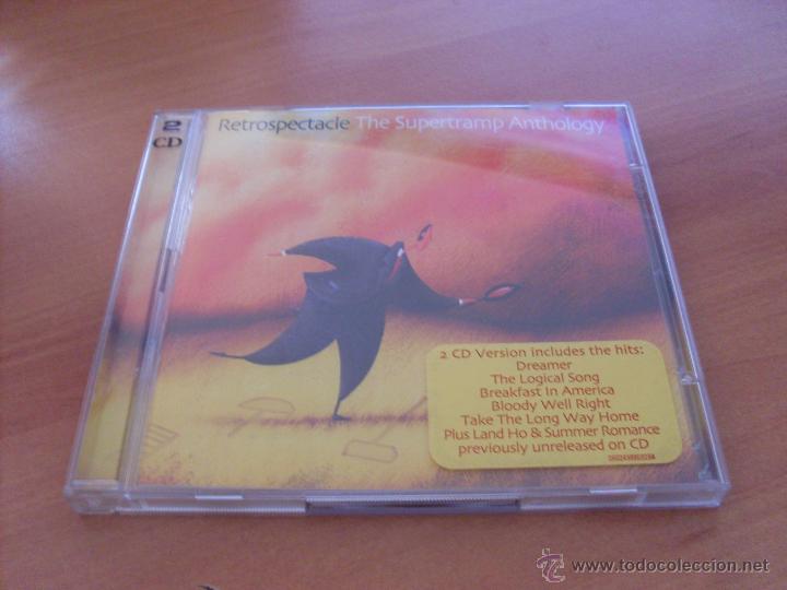 CDs de m&uacute;sica: SUPERTRAMP ANTHOLOGY (RETROSPECTABLE) 2 CD 2005 (CDIB18) - Foto 1