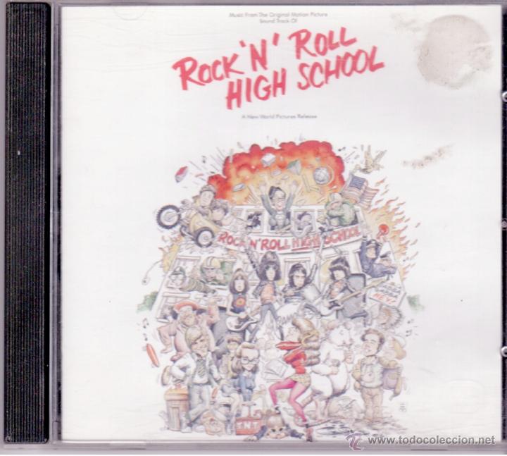 CDs de m&uacute;sica: RAMONES - ROCK N ROLL HIGH SCHOOL - Foto 1