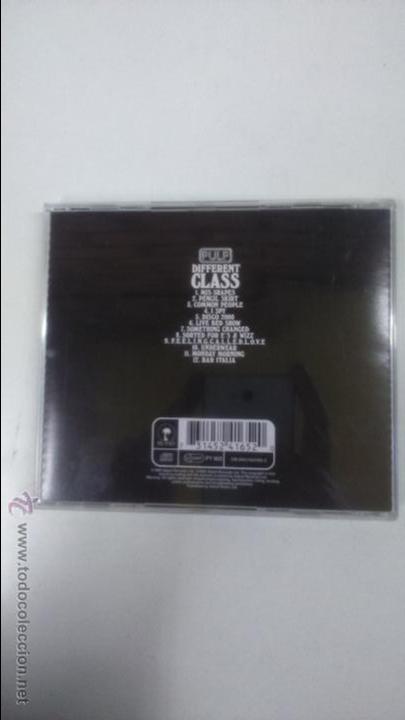 CDs de m&uacute;sica: CD PULP. DIFFERENT CLASS - Foto 2