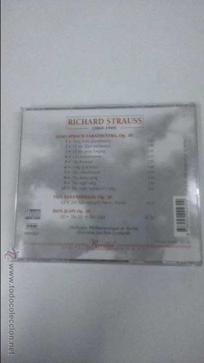 CDs de m&uacute;sica: CD RICHARD STRAUSS - Foto 2