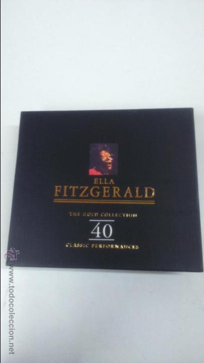CDs de m&uacute;sica: 2CD ELLA FITZGERALD. THE GOLD COLLECTION - Foto 1