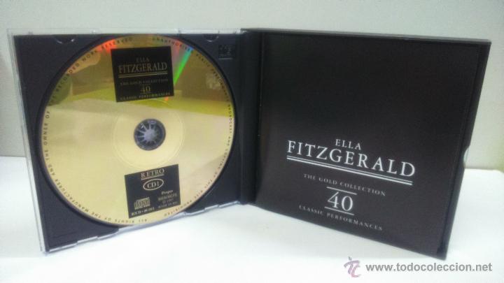 CDs de m&uacute;sica: 2CD ELLA FITZGERALD. THE GOLD COLLECTION - Foto 5