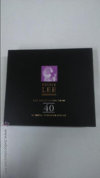 CDs de m&uacute;sica: 2CD PEGGY LEE. THE GOLD COLLECTION - Foto 1