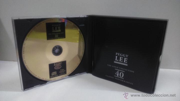 CDs de m&uacute;sica: 2CD PEGGY LEE. THE GOLD COLLECTION - Foto 5