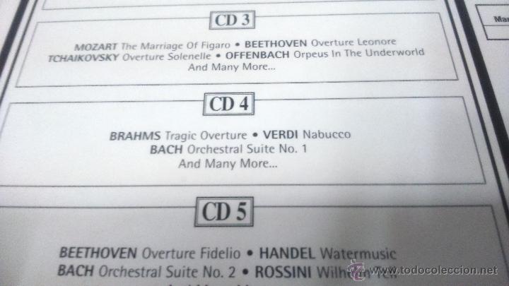 CDs de m&uacute;sica: 5 CD FAMOUS OVERTURES. ROSSINI, BACH Y TCHAIKOVSKY - Foto 6
