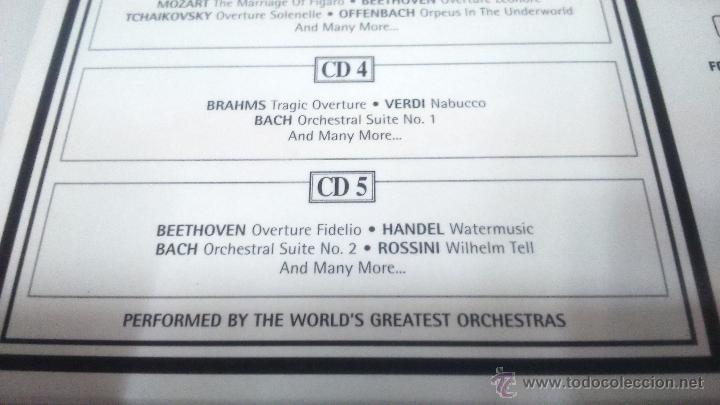 CDs de m&uacute;sica: 5 CD FAMOUS OVERTURES. ROSSINI, BACH Y TCHAIKOVSKY - Foto 7