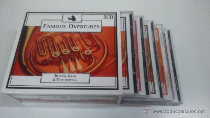 CDs de m&uacute;sica: 5 CD FAMOUS OVERTURES. ROSSINI, BACH Y TCHAIKOVSKY - Foto 8