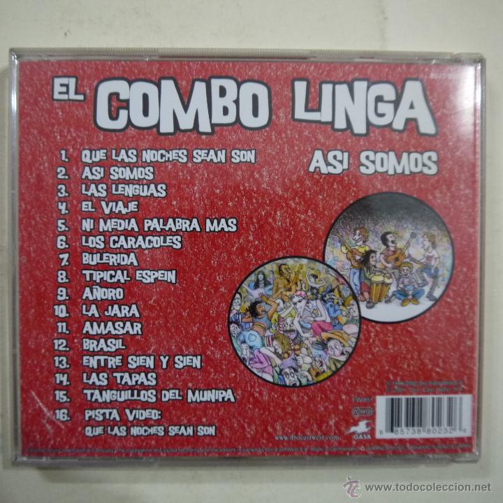 CDs de m&uacute;sica: EL COMBO LINGA - AS&Iacute; SOMOS - CD 2001 - Foto 2