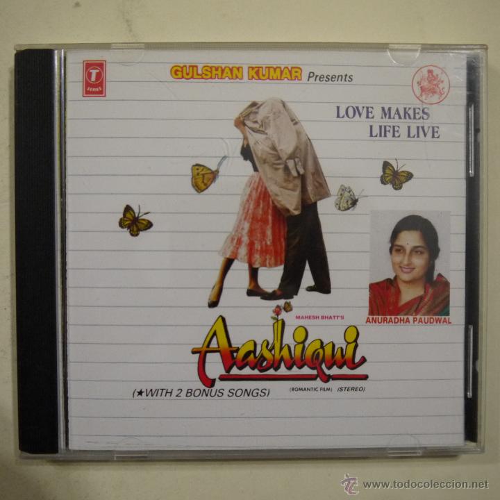 CDs de m&uacute;sica: GULSHAN KUNAR PRESENTS AASHIQUI - CD 1990 - Foto 1