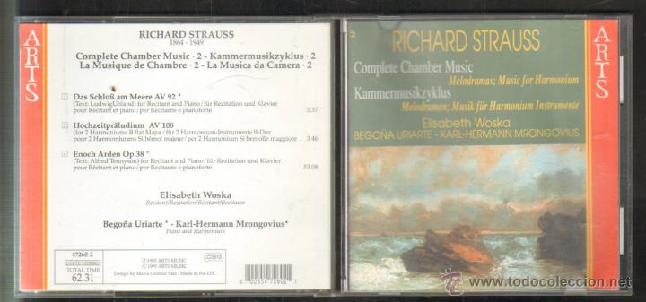 CDs de m&uacute;sica: RICHARD STRAUSS.    CD-CLASICA-929 - Foto 1