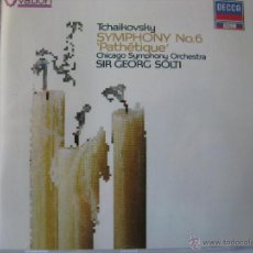 CDs de Música: TCHAIKOWSKY SYMPHONY Nº 6 PATHËTIQUE CHICAGO SYMPHONY ORCHESTRA SIR GEORG SOLTI DECCA (VER FOTOS). Lote 48161485