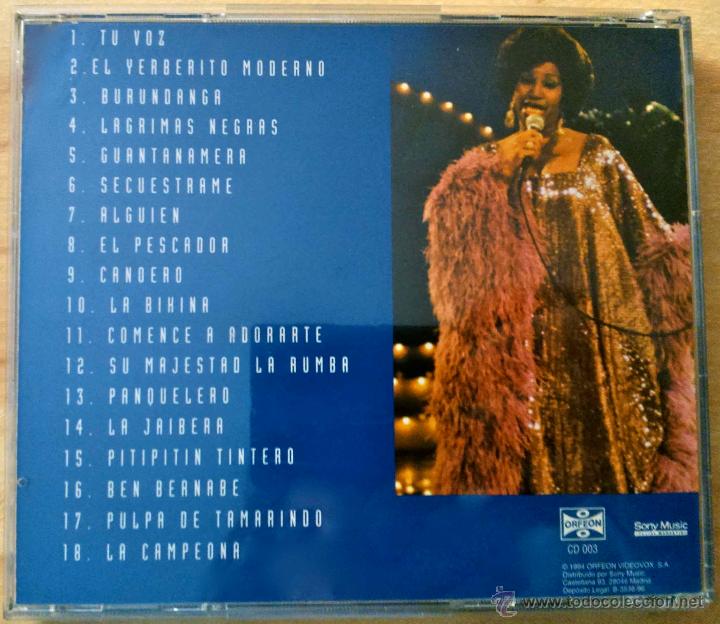 CDs de m&uacute;sica: CELIA CRUZ, IRRESISTIBLE - CD - Foto 2
