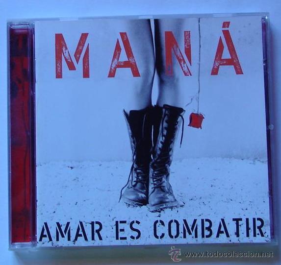 CDs de m&uacute;sica: MAN&Aacute; - AMAR ES COMBATIR (CD) - Foto 1
