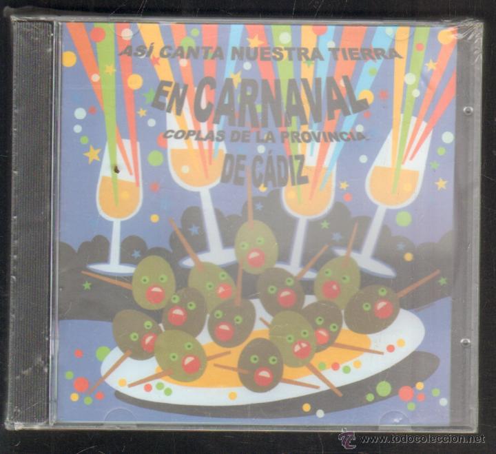 CDs de M&uacute;sica: ASI CANTA NUESTRA TIERRA EN CARNAVAL. COPLAS DE LA PROVINCIA DE CADIZ. CD-VARIOS-811,3