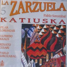 CDs de Música: LA ZARZUELA KATIUSKA P.LORENGAR A.KRAUS R.CESARI PABLO SOLOZABAL CD HISPAVOX 7 67330 2 (VER FOTOS). Lote 48236288